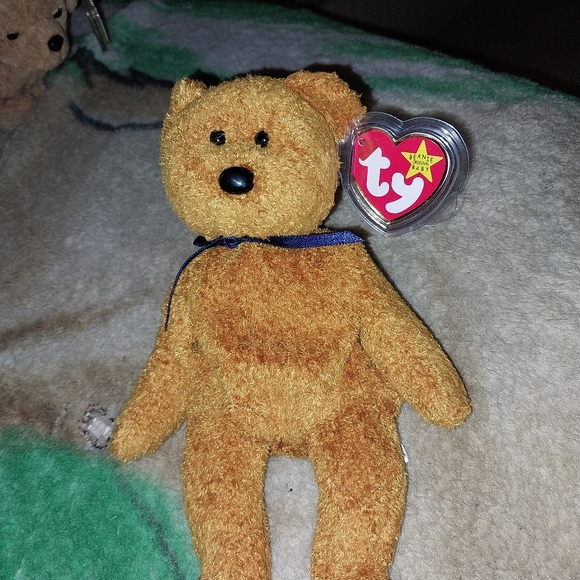 NWT Ty Beanie Baby Rare "Fuzz" 1999 With Tag Errors - Picture 1 of 8